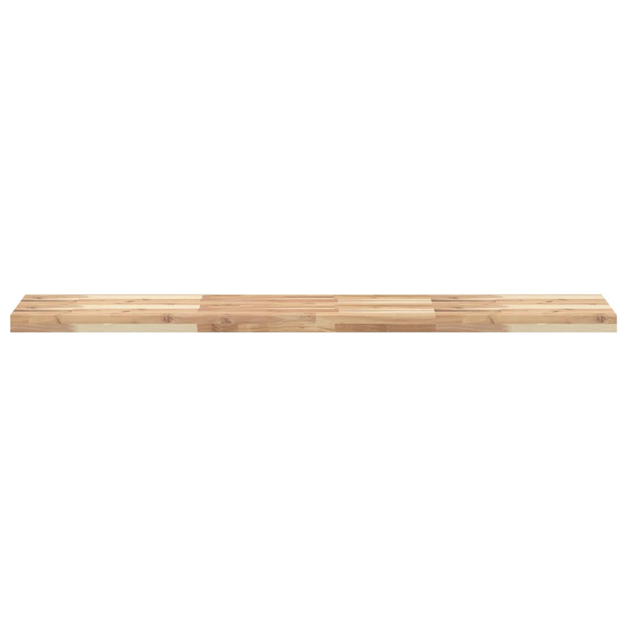 Tafelblad rechthoekig 120x30x4 cm massief acaciahout
