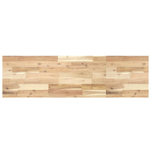 Tafelblad rechthoekig 120x40x4 cm massief acaciahout