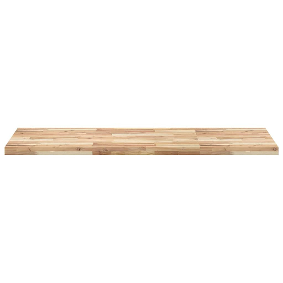 Tafelblad rechthoekig 120x60x4 cm massief acaciahout