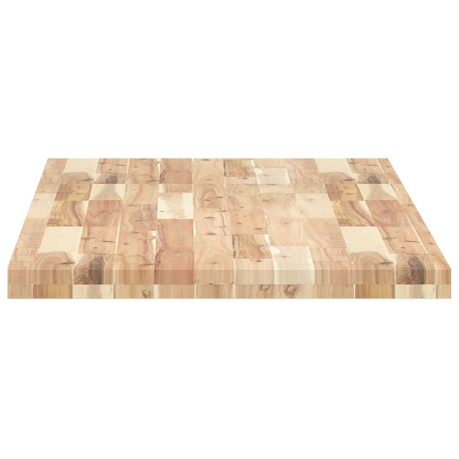 Tafelblad Rechthoekig Massief Acaciahout 140 x 60 x 4 cm