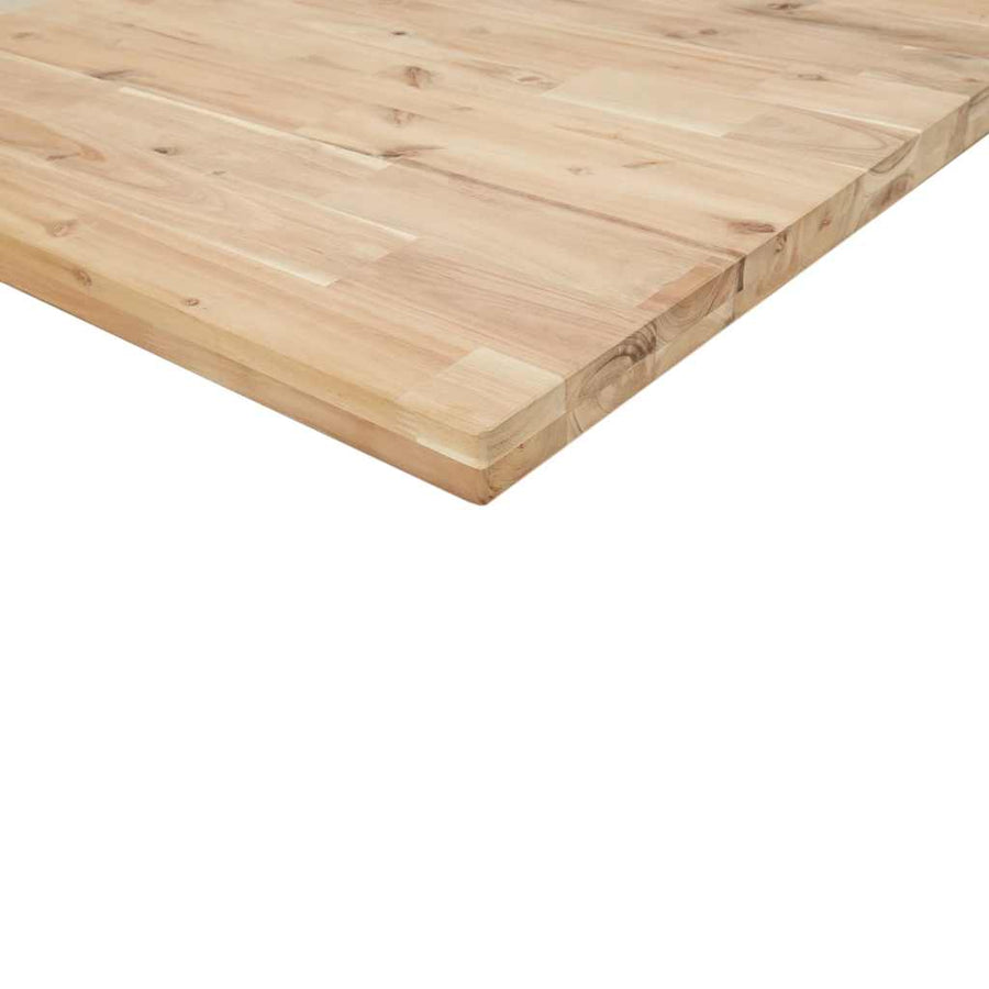 Tafelblad Rechthoekig Massief Acaciahout 140 x 60 x 4 cm