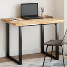 Tafelblad acaciahout 100x80x4 cm rechthoekig