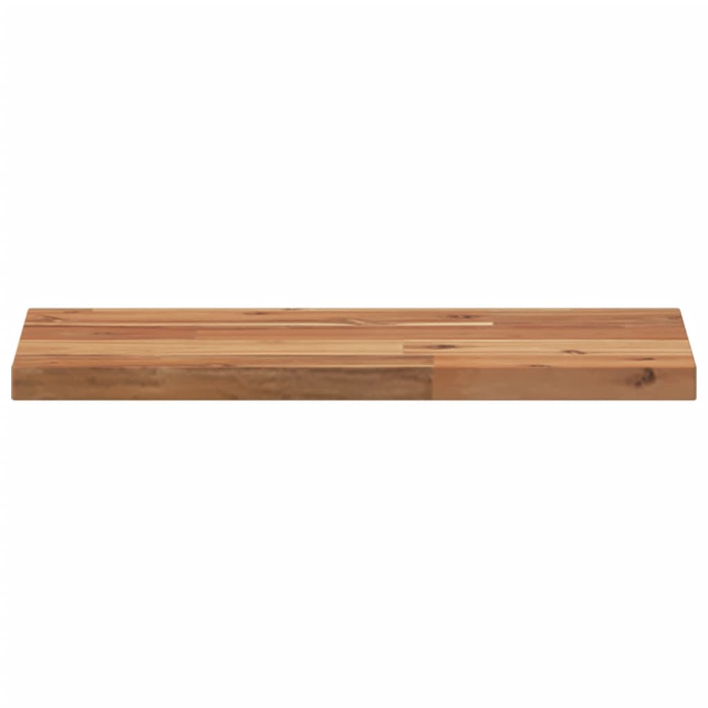 Tafelblad rechthoekig 60x20x2 cm massief acaciahout