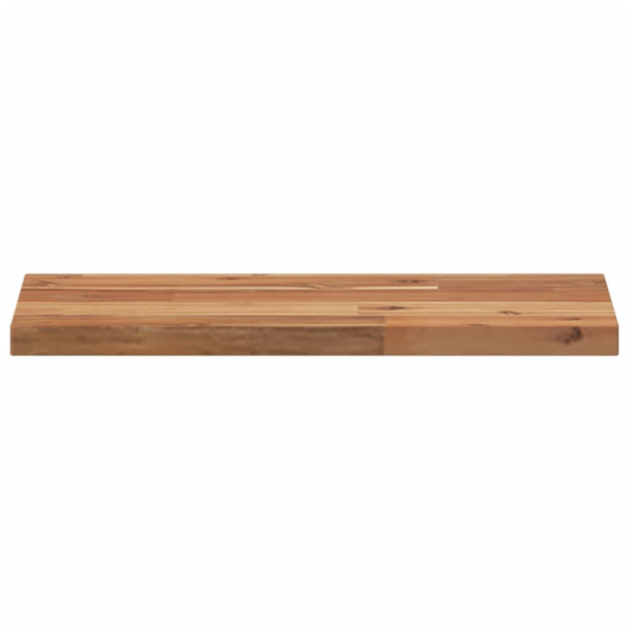 Tafelblad rechthoekig 60x20x2 cm massief acaciahout