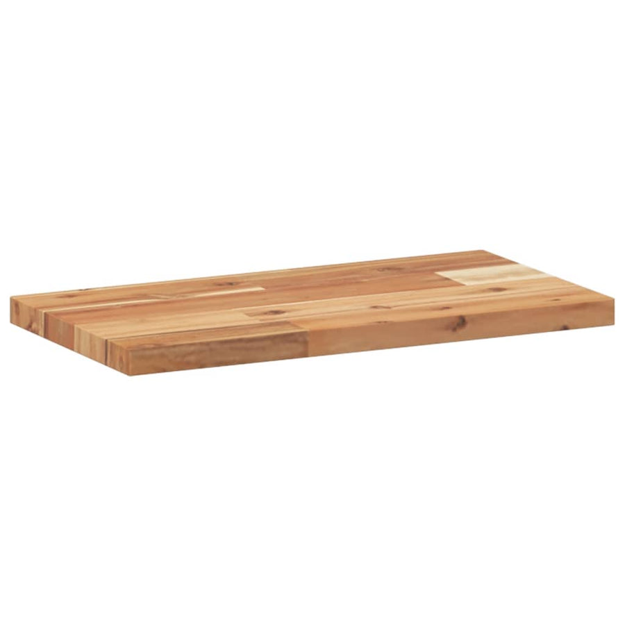 Tafelblad rechthoekig 60x20x2 cm massief acaciahout