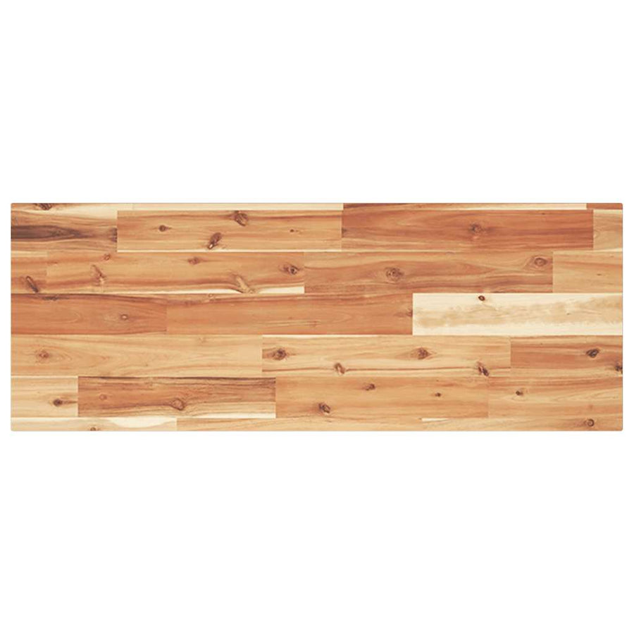 Tafelblad rechthoekig 80x30x2 cm massief acaciahout