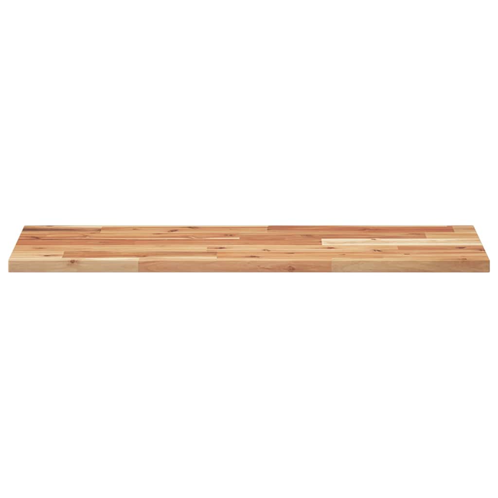Tafelblad rechthoekig 80x30x2 cm massief acaciahout