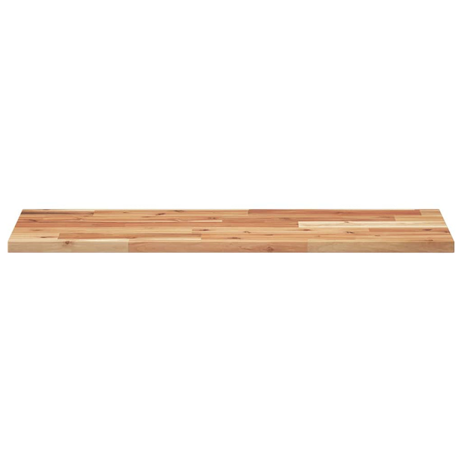 Tafelblad rechthoekig 80x30x2 cm massief acaciahout