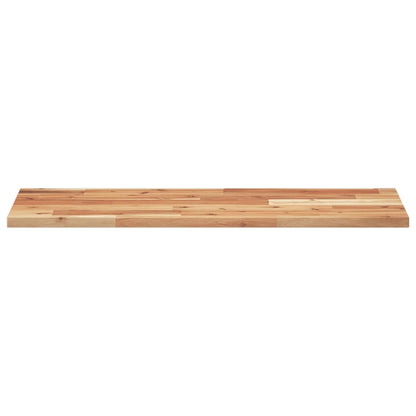 Tafelblad rechthoekig 100x30x2 cm massief acaciahout