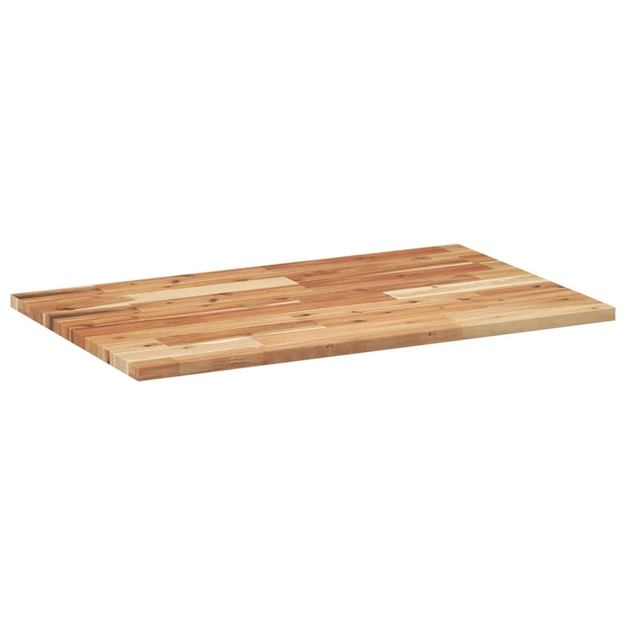Tafelblad Rechthoekig Massief Acaciahout 60 x 50 x 2 cm Olie-afwerking