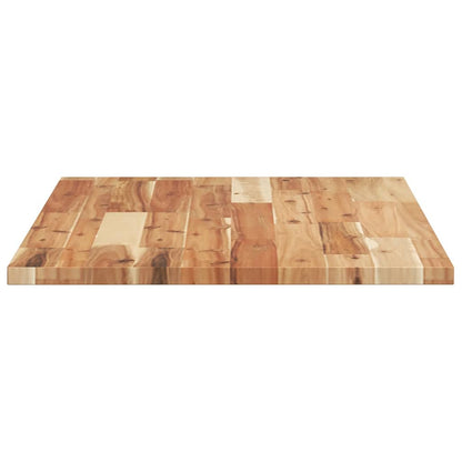 Tafelblad Rechthoekig Massief Acaciahout 60 x 50 x 2 cm Olie-afwerking