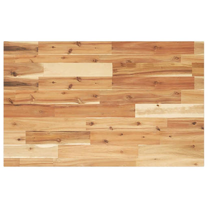 Tafelblad Rechthoekig Massief Acaciahout 100 x 50 x 2 cm Olie-afwerking