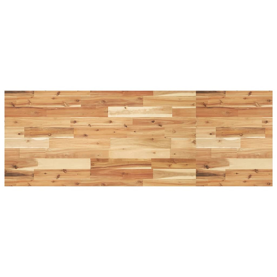 Tafelblad Rechthoekig Massief Acaciahout 120 x 50 x 2 cm Olie-afwerking