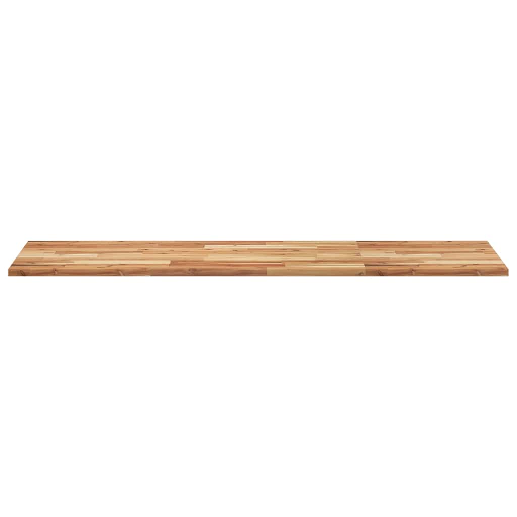 Tafelblad rechthoekig 160x50x2 cm massief acaciahout