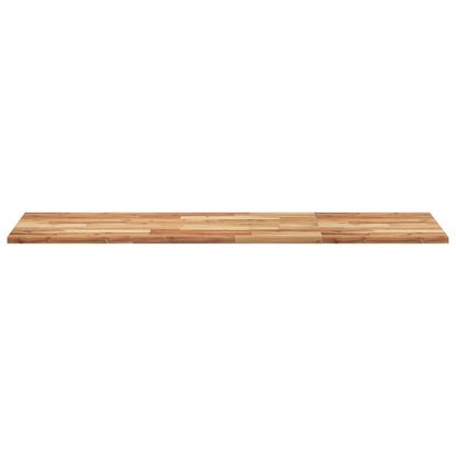 Tafelblad rechthoekig 160x50x2 cm massief acaciahout