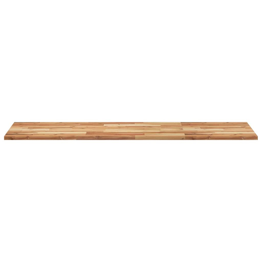 Tafelblad rechthoekig 160x50x2 cm massief acaciahout