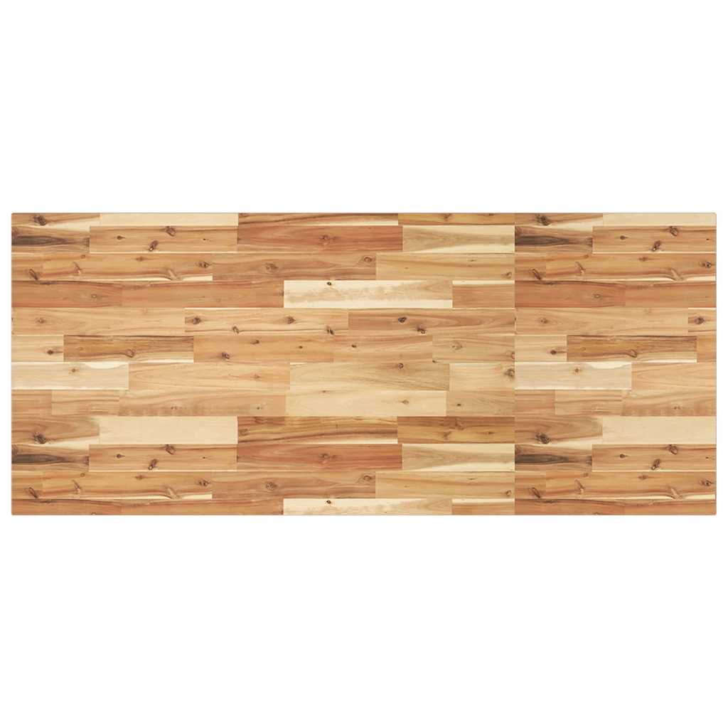 Tafelblad Rechthoekig Massief Acaciahout 120 x 60 x 2 cm Olie-afwerking