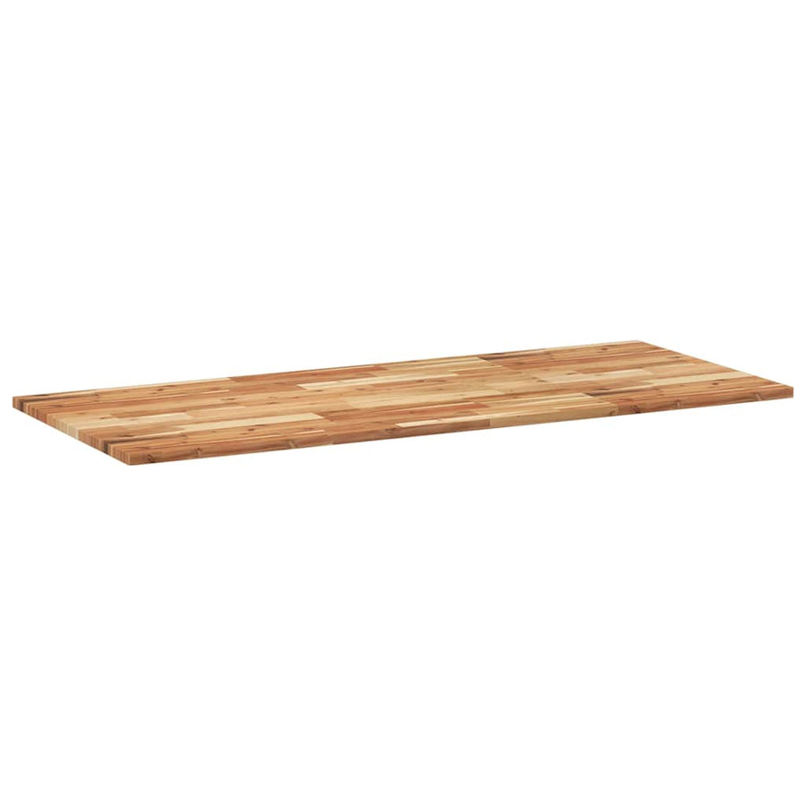 Tafelblad Rechthoekig Massief Acaciahout 120 x 60 x 2 cm Olie-afwerking