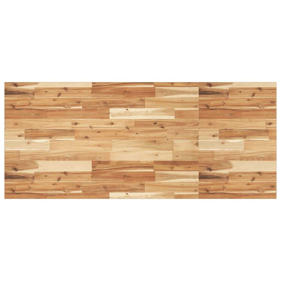 Tafelblad Rechthoekig Massief Acaciahout 140 x 60 x 2 cm Olie-afwerking