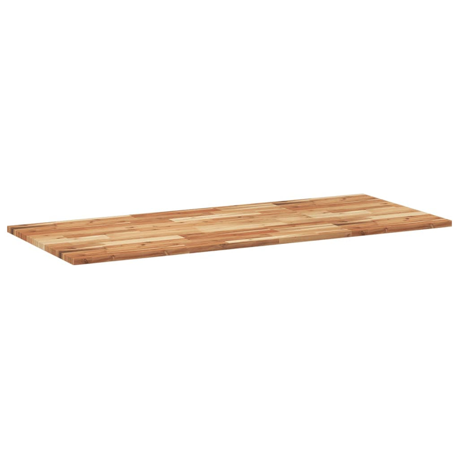 Tafelblad Rechthoekig Massief Acaciahout 140 x 60 x 2 cm Olie-afwerking