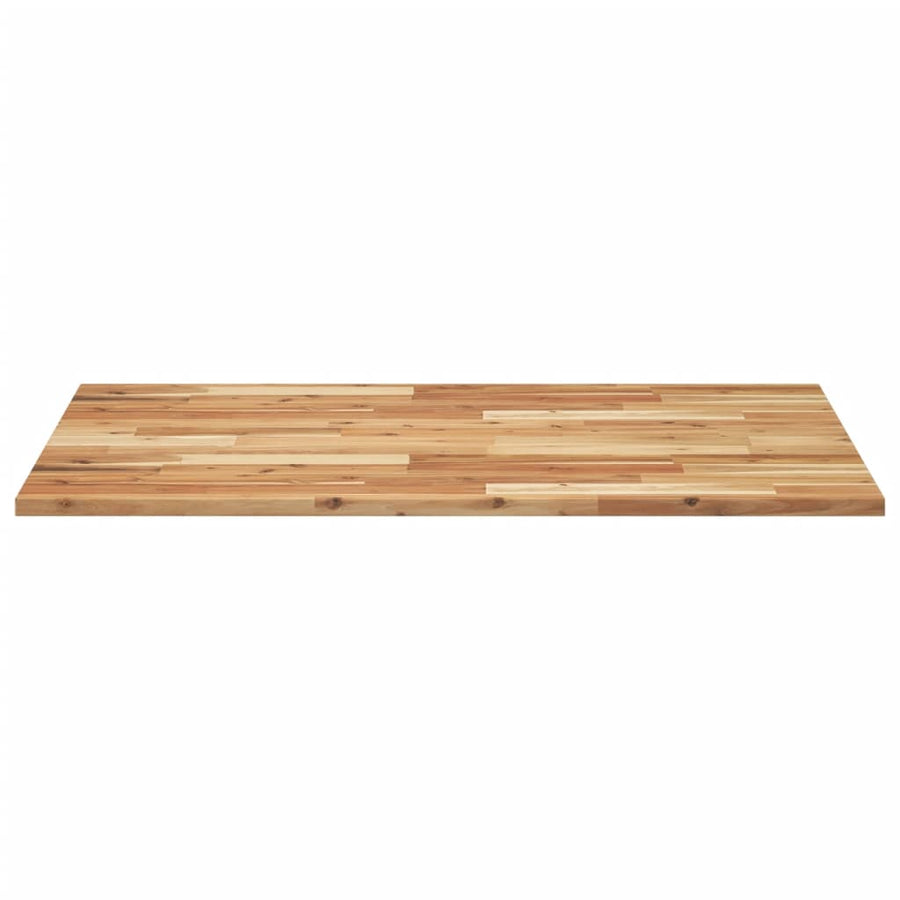 Tafelblad Rechthoekig Massief Acaciahout 80 x 70 x 2 cm Olie-afwerking
