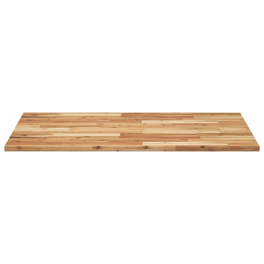 Tafelblad Rechthoekig Massief Acaciahout 100 x 70 x 2 cm Olie-afwerking
