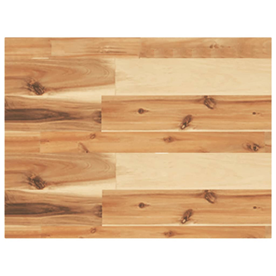 Tafelblad rechthoekig 60x30x4 cm massief acaciahout