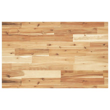 Tafelblad rechthoekig 120x50x4 cm massief acaciahout