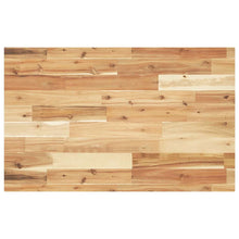 Tafelblad rechthoekig 160x50x4 cm massief acaciahout