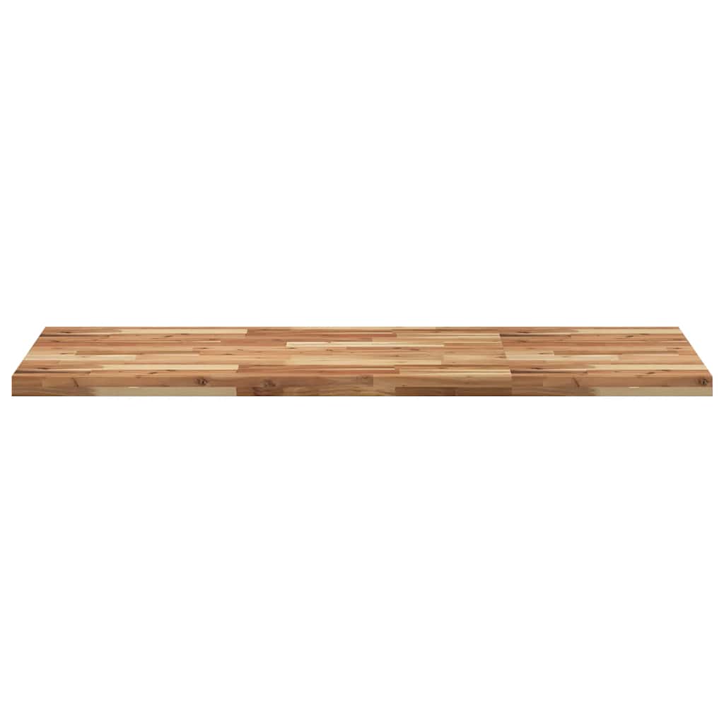 Tafelblad rechthoekig 140x60x4 cm massief acaciahout