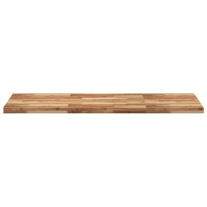 Tafelblad rechthoekig 140x60x4 cm massief acaciahout
