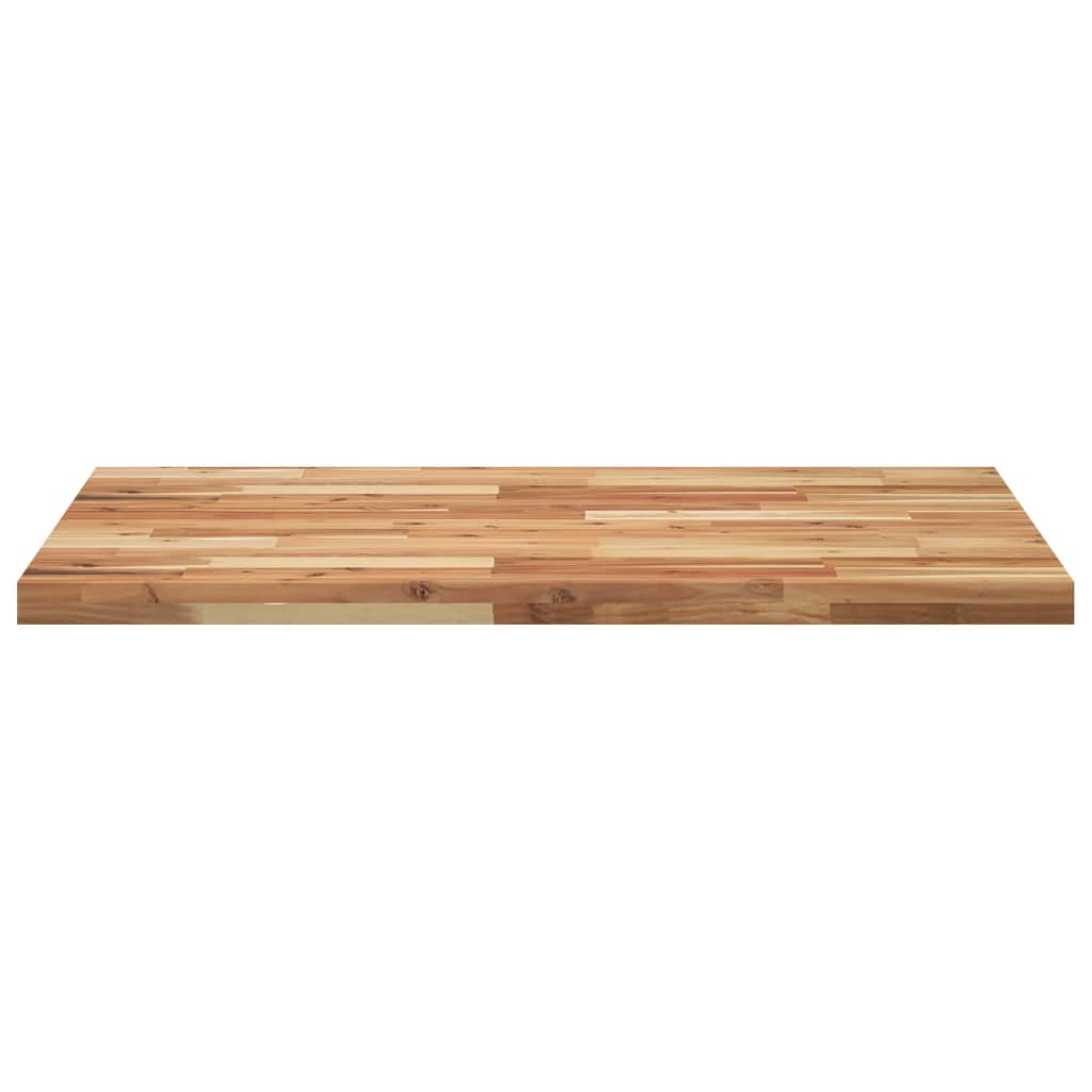 Tafelblad rechthoekig 100x70x4 cm massief acaciahout