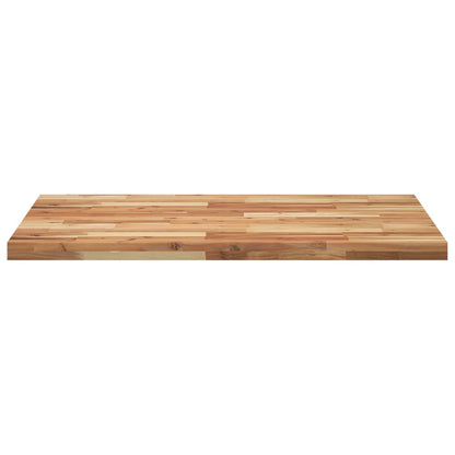 Tafelblad rechthoekig 100x70x4 cm massief acaciahout