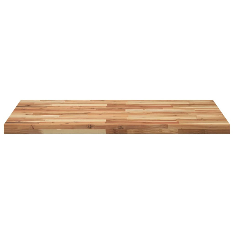 Tafelblad rechthoekig 100x70x4 cm massief acaciahout