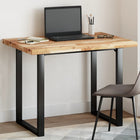 Tabletop rectangular 100x70x4 cm solid acacia wood