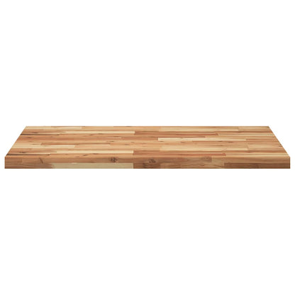 Tafelblad rechthoekig 120x70x4 cm massief acaciahout