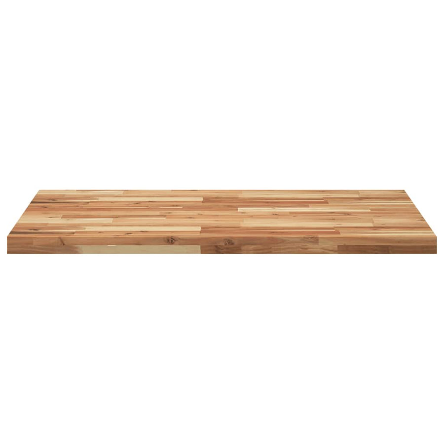 Tafelblad rechthoekig 120x70x4 cm massief acaciahout