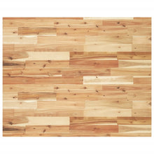 Tafelblad rechthoekig 100x80x4 cm massief acaciahout