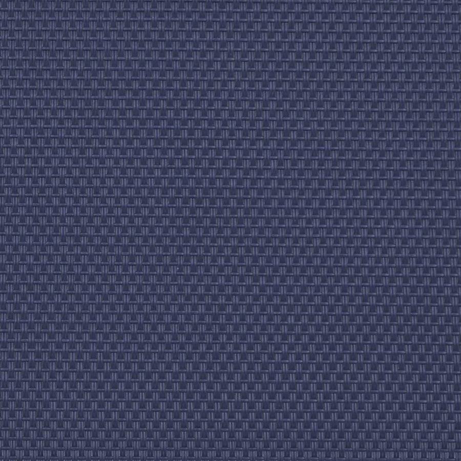 Ligbed met tafel massief acaciahout en textileen blauw