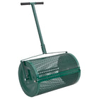 Compoststrooier 40x60 cm staal groen