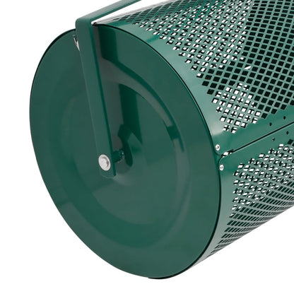 Compoststrooier Ø40x60 cm staal groen
