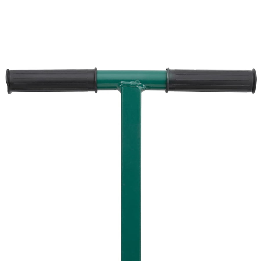 Compoststrooier Ø40x60 cm staal groen