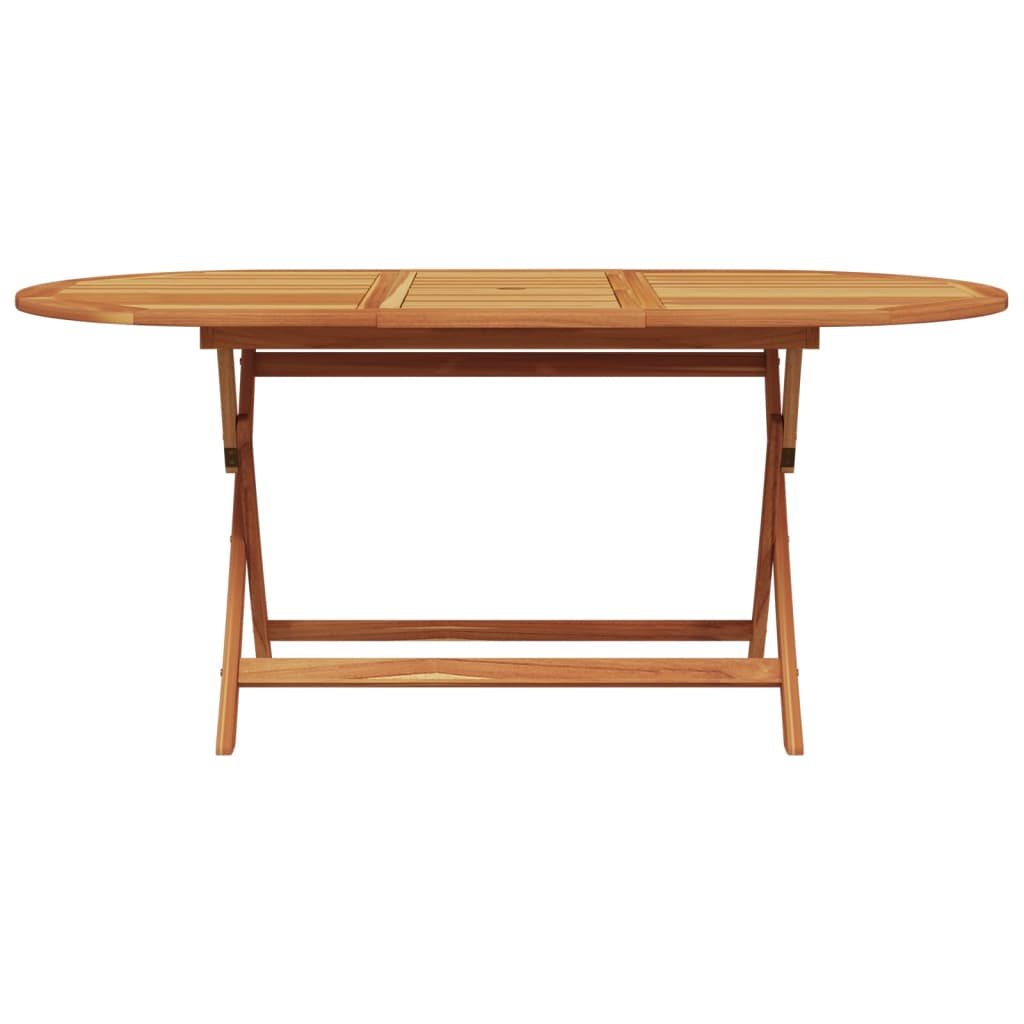 7-Delige Tuinset Polypropeen En Massief Hout Beige