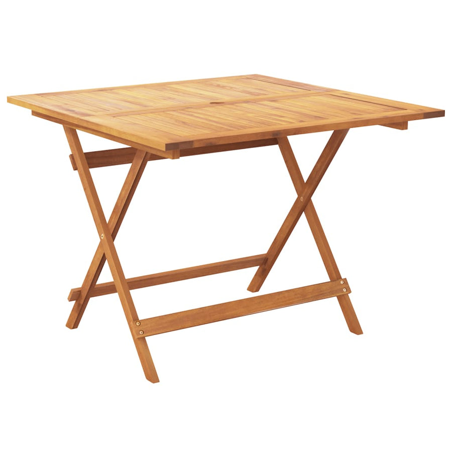 5-Delige Tuinset Polypropeen En Massief Hout 90 x 90 x 75 cm
