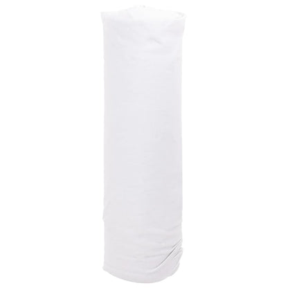 Geotextielmembraan 1x10 m polyestervezel wit