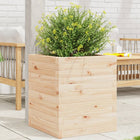 Planter 40x40x46 cm solid pine wood