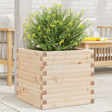 Plantenbak 50x50x46 cm massief grenenhout