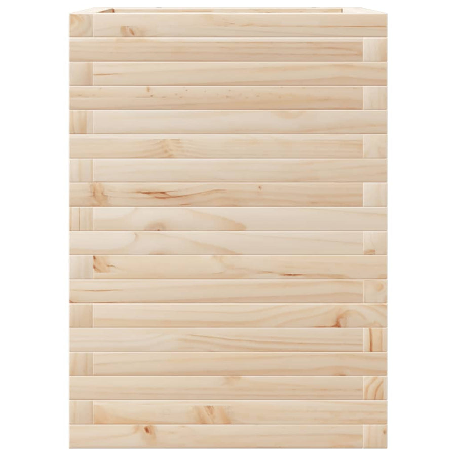 Plantenbak 50x50x68,5 cm massief grenenhout