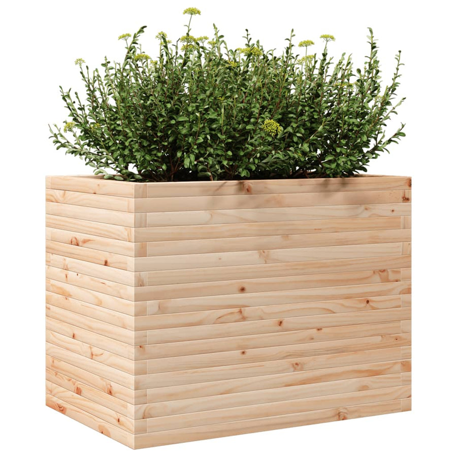 Plantenbak 90x60x68,5 cm massief grenenhout