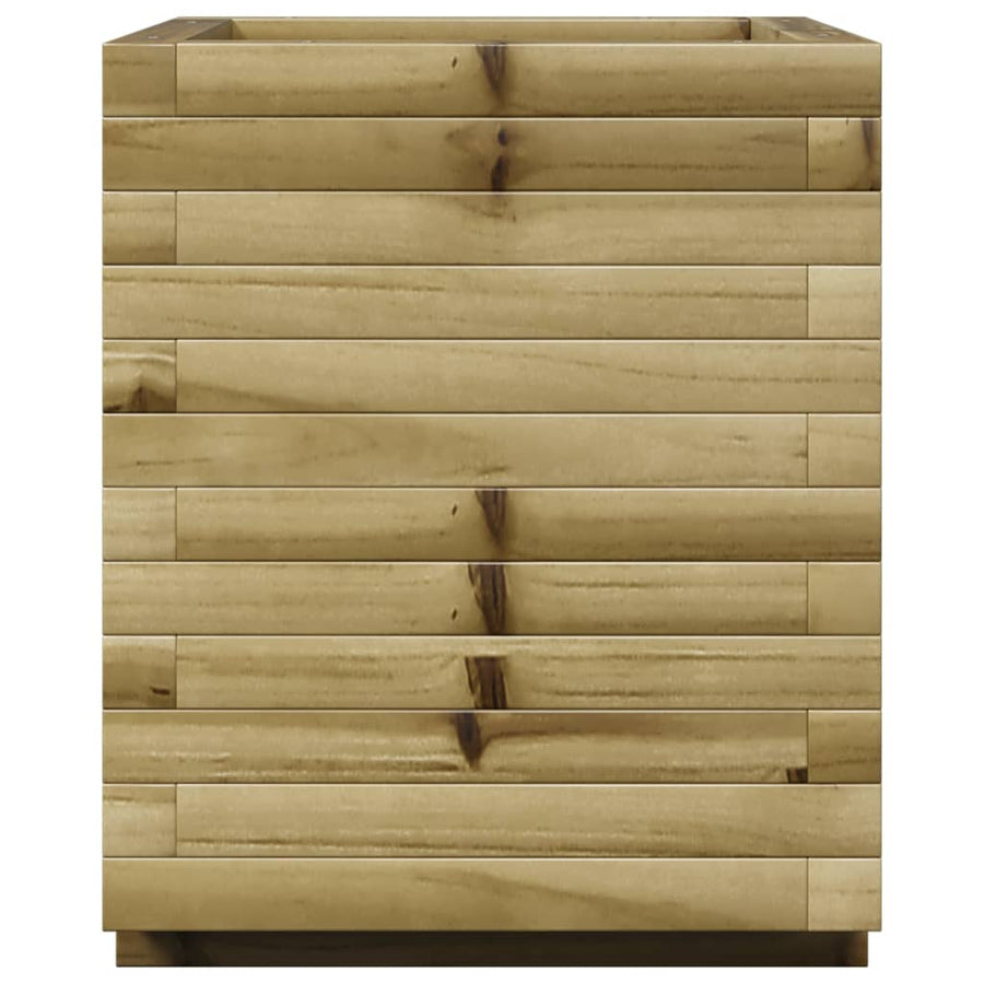 Plantenbak 40x40x49,5 cm geïmpregneerd grenenhout
